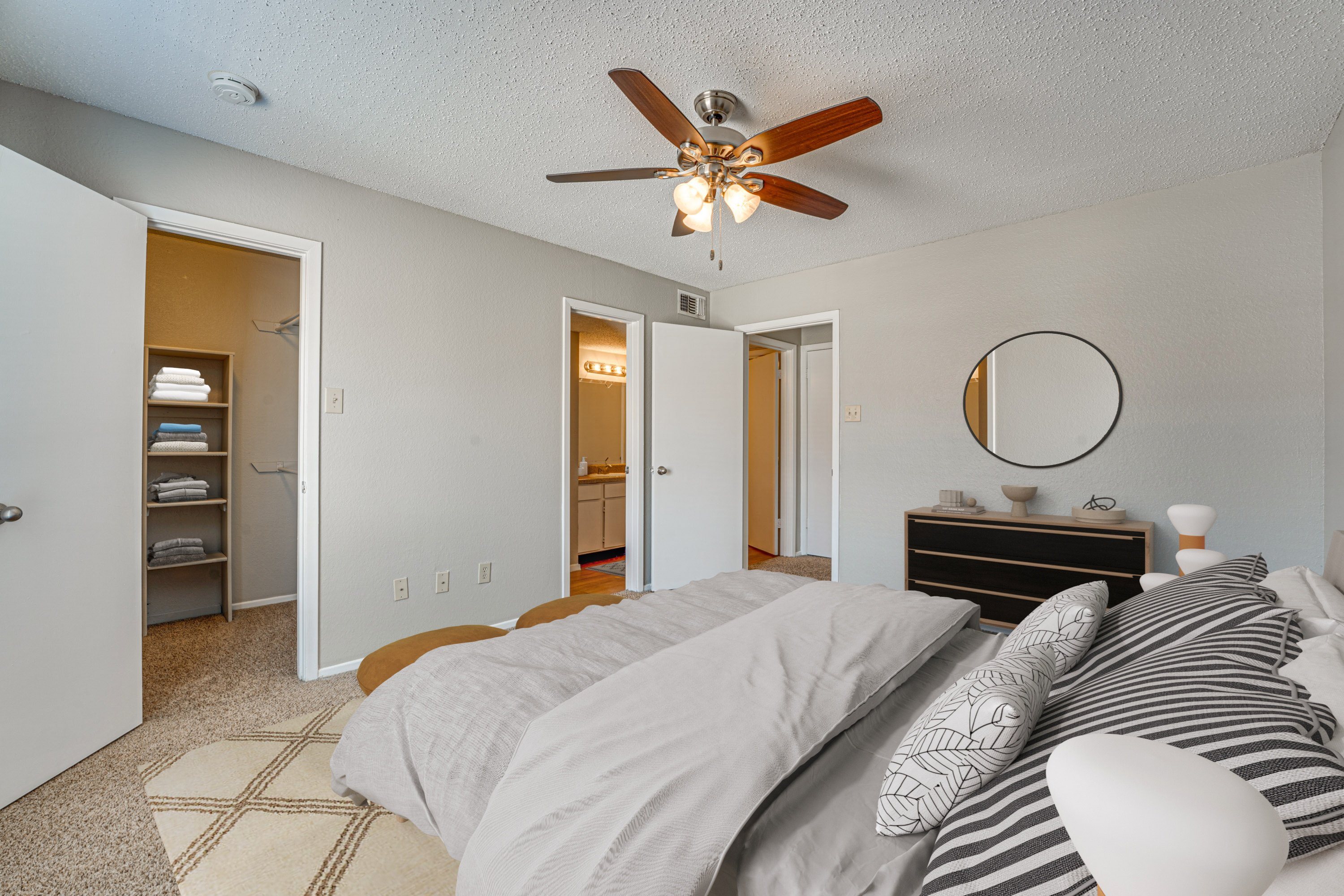 Primary Bedroom at Bardin Oaks Apartments, Arlington, 76018